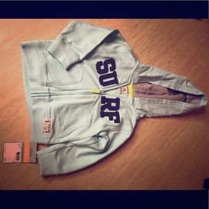 Carter’s NWT Surf Zip up Hoodie